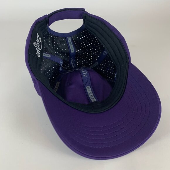 Grand Canyon University Antelopes NCAA Purple Zephyr Relaxed Fit Strapback Hat - Picture 4 of 5